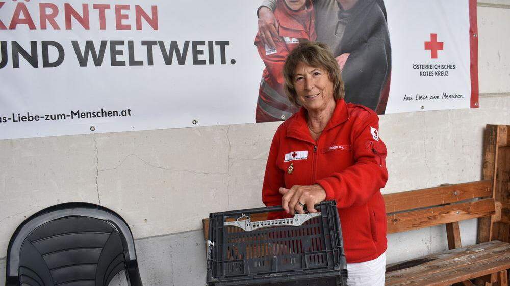 Helga Rainer will in ihrer Pension einfach anderen Menschen helfen 
