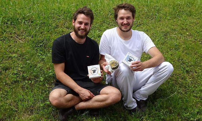 Die Milchbuben, das sind Thomas und Markus Ehammer 