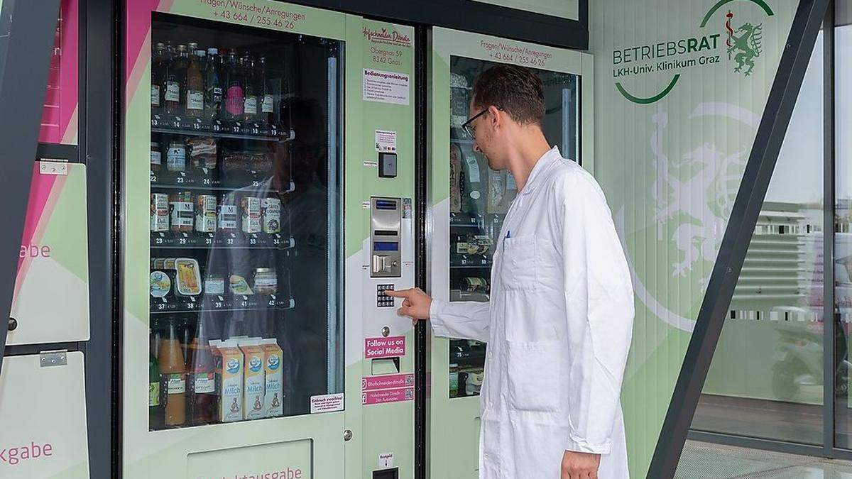 Seit vergangener Woche ist der Automat in Betrieb