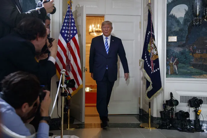 "Amerika wird sich nicht atomar erpressen lassen. Wir werden es nicht erlauben, dass amerikanische Städte mit Zerstörung bedroht werden können."