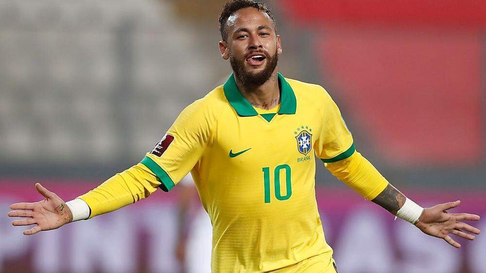 Neymar durfte gleich drei Mal jubeln