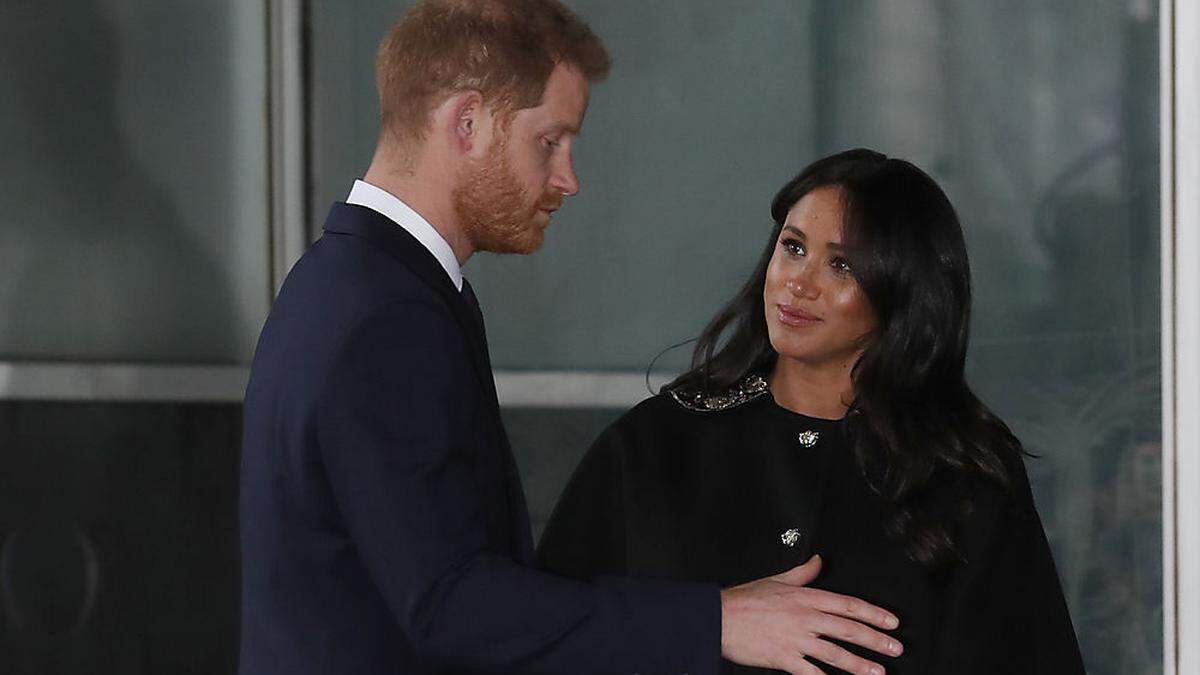 Harry und Meghan: die neue Familie wird erst einmal privat gefeiert