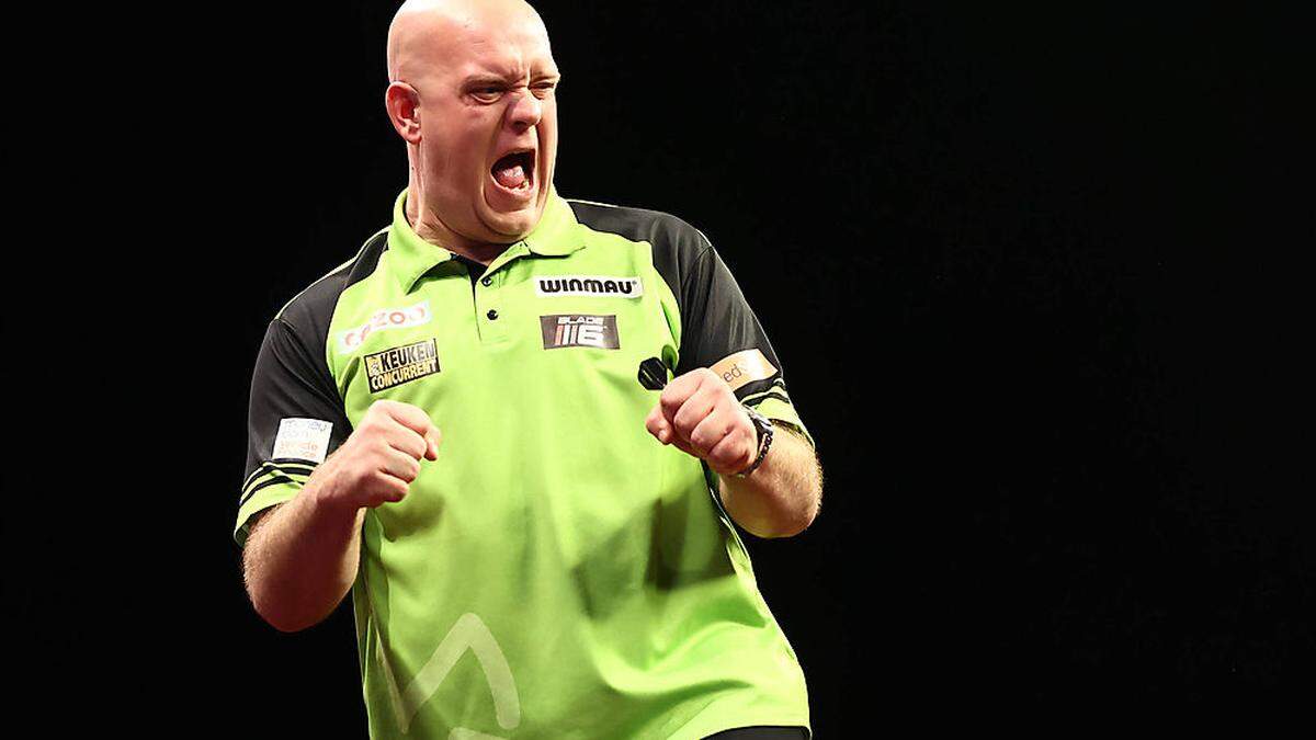 Michael Van Gerwen räumte in Premstätten ab