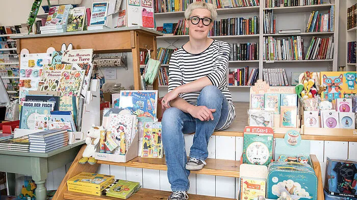Der Büchersegler am Mariahilferplatz von Beatrice Baumann punktet mit einer großen Auswahl von optisch ansprechenden Kinderbüchern