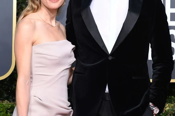 War nominiert für seine Nebenrolle in "BlacKkKlansman": Adam Driver mit seiner Ehefrau Joanne Tucker.