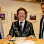 Bürgermeister Stefan Visotschnig, Peter Karpf und Stadtrat Markus Trampusch (von links)