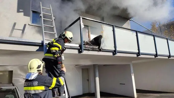 Um 10.17 Uhr wurde die Stadtfeuerwehr Weiz am Dienstagvormittag zu einem Brand gerufen.