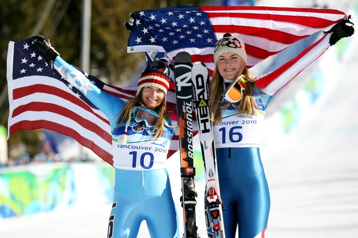 Ein glamouröses US-Skiduo: Lindsey und Julia Mancuso