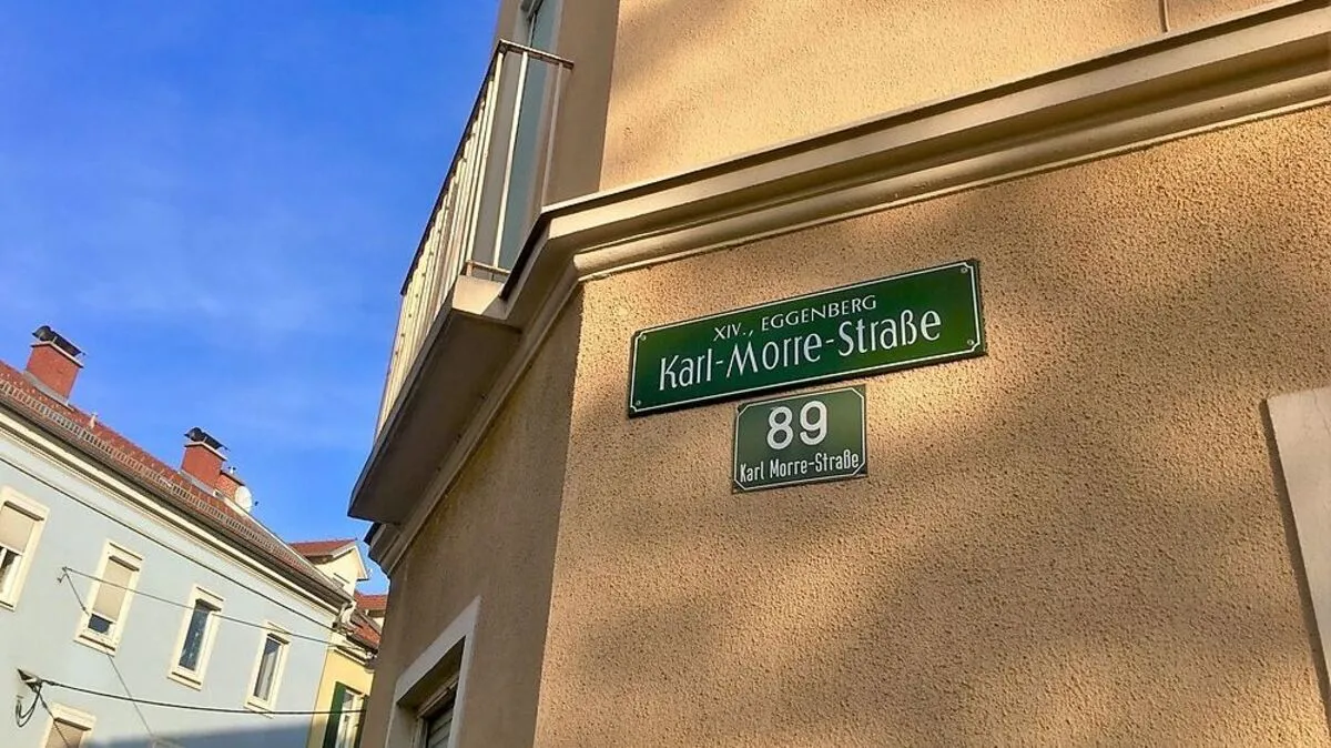 Auch der steirische Schriftsteller und Politiker Karl Morré wird in der nach ihm benannten Straße in Eggenberg ein Extraschild erhalten 