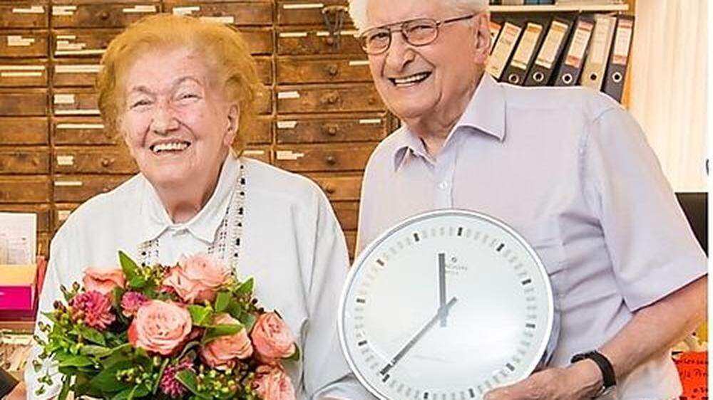 Maria Kremsner ist 90 Jahre jung, ihr Mann Willi 89