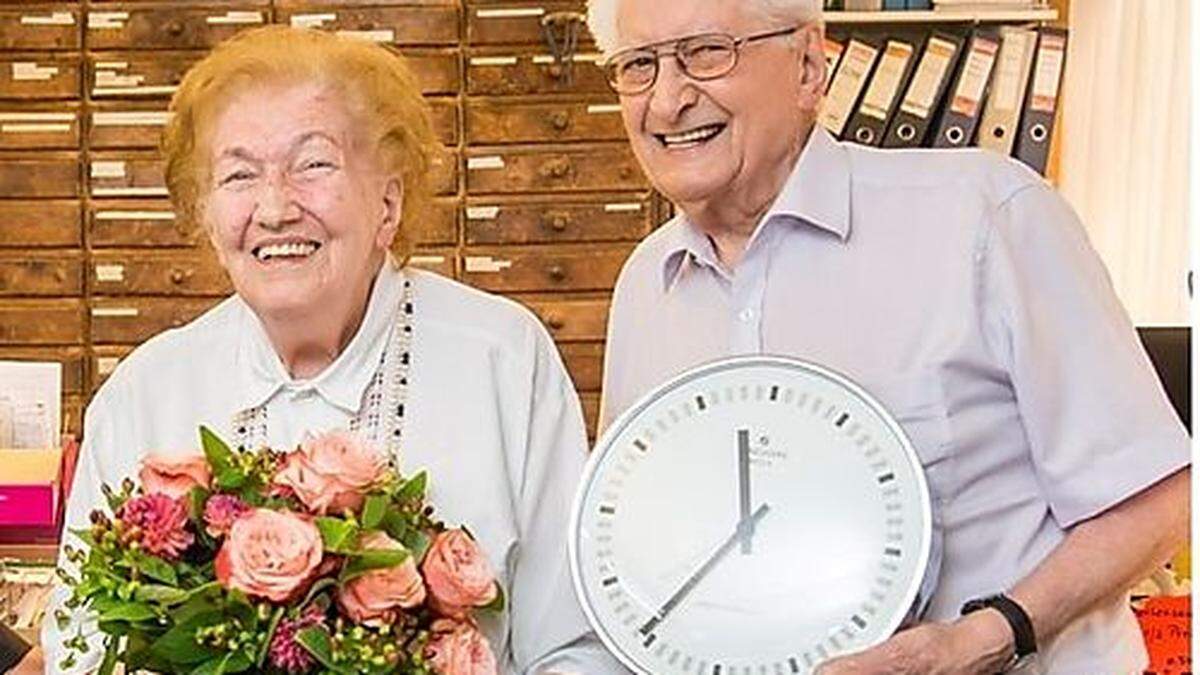 Maria Kremsner ist 90 Jahre jung, ihr Mann Willi 89