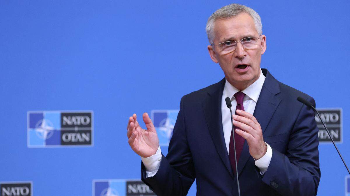 Nato-Generalsekretär Jens Stoltenberg erteilt der Ukraine vorerst eine Absage