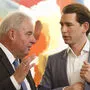 Ein Bild aus guten Tagen: Kanzler Kurz und Schützenhöfer 