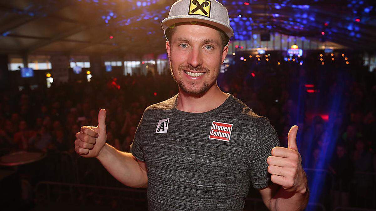 Österreichs Ski-Star Marcel Hirscher 