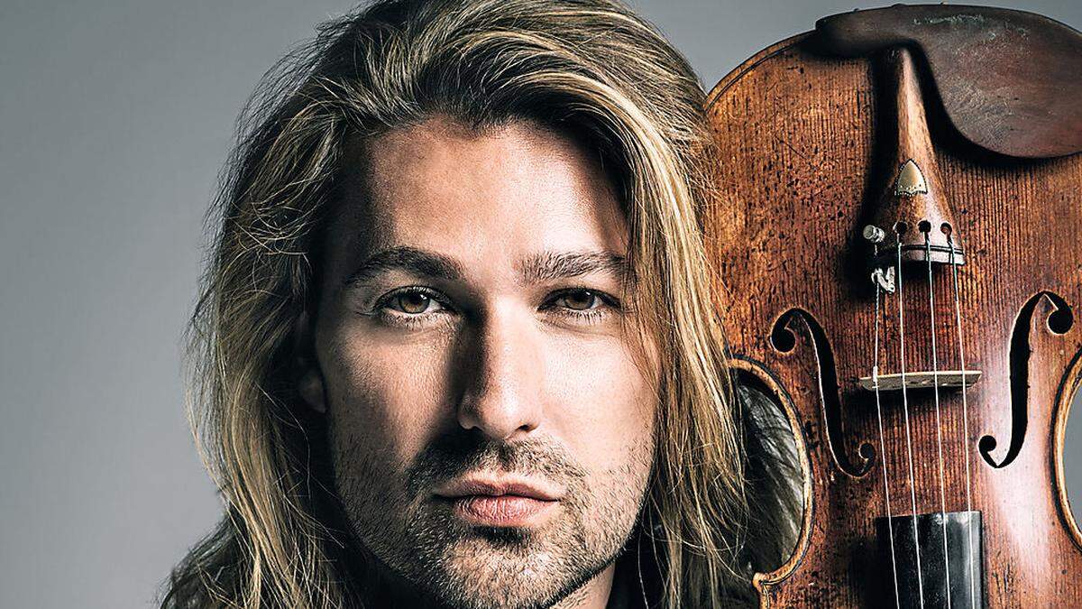 Star-Geiger David Garrett tritt am 28. August in Klagenfurt auf