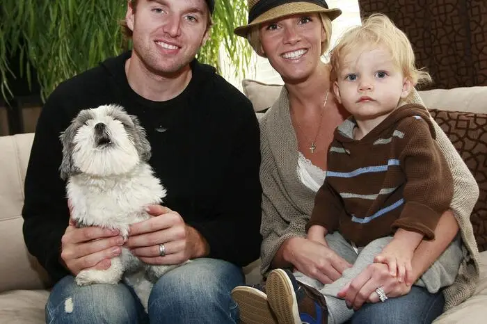 Mit Ashley hat Vanek drei Kinder. Sohn Blake ist der älteste Sprößling.