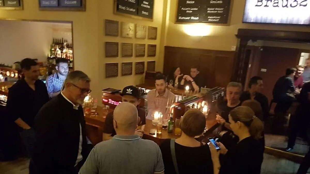 Gemütliche Atmosphäre im "Brau 32"