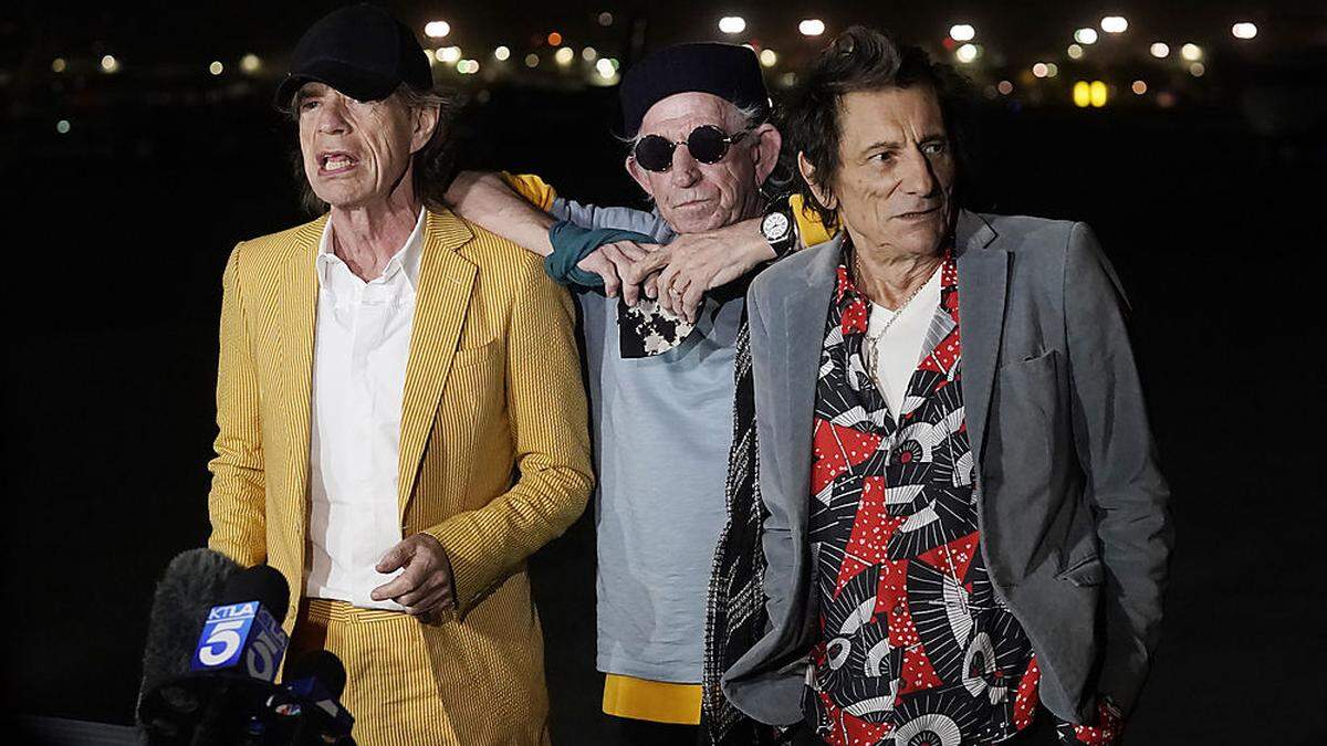 Mick Jagger, Keith Richards, Ron Wood