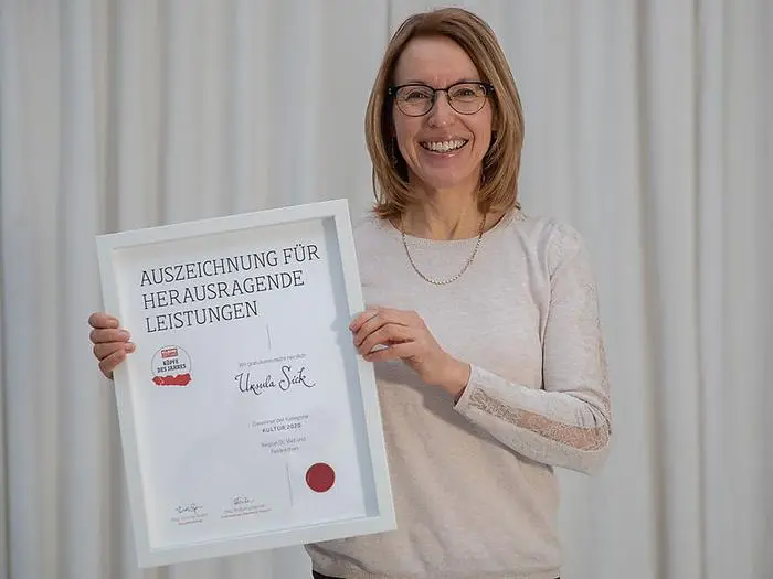Siegerin in der Kategorie "Kultur": Ursula Sick