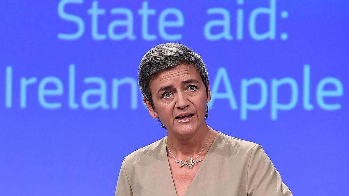 In erster Instanz gescheitert: Margrethe Vestager