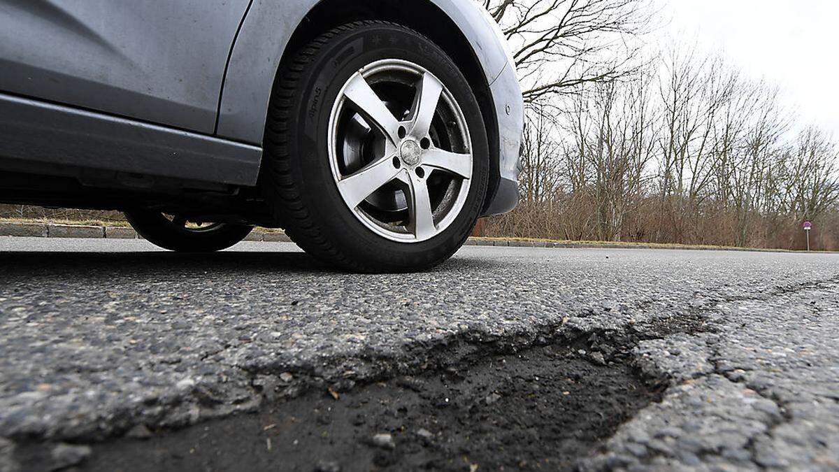 Schlaglöcher auf Landesstraßen wurden weniger