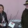 Bezirksjägermeister Hannes Krinner bedankt sich bei Jenny Vogl