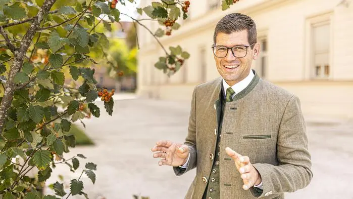 Landeshauptmannstellvertreter Martin Gruber hat die ÖVP 2018 übernommen