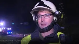 Robert Walkner, Einsatzleiter der Feuerwehr