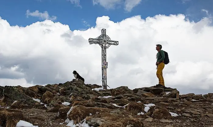 Auf dem Gipfel des Rappoldkogels