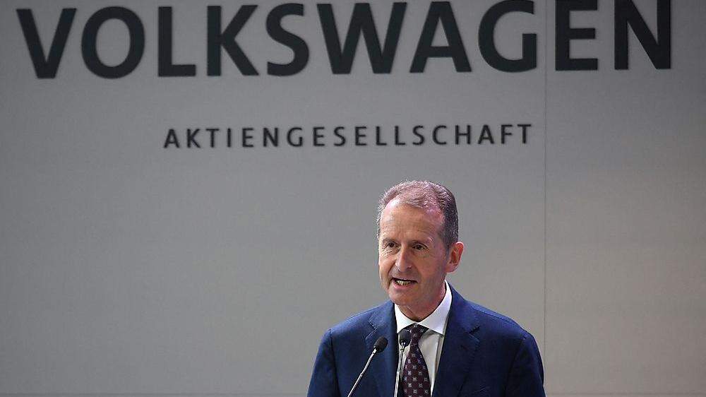 VW-Konzernchef Herbert Diess
