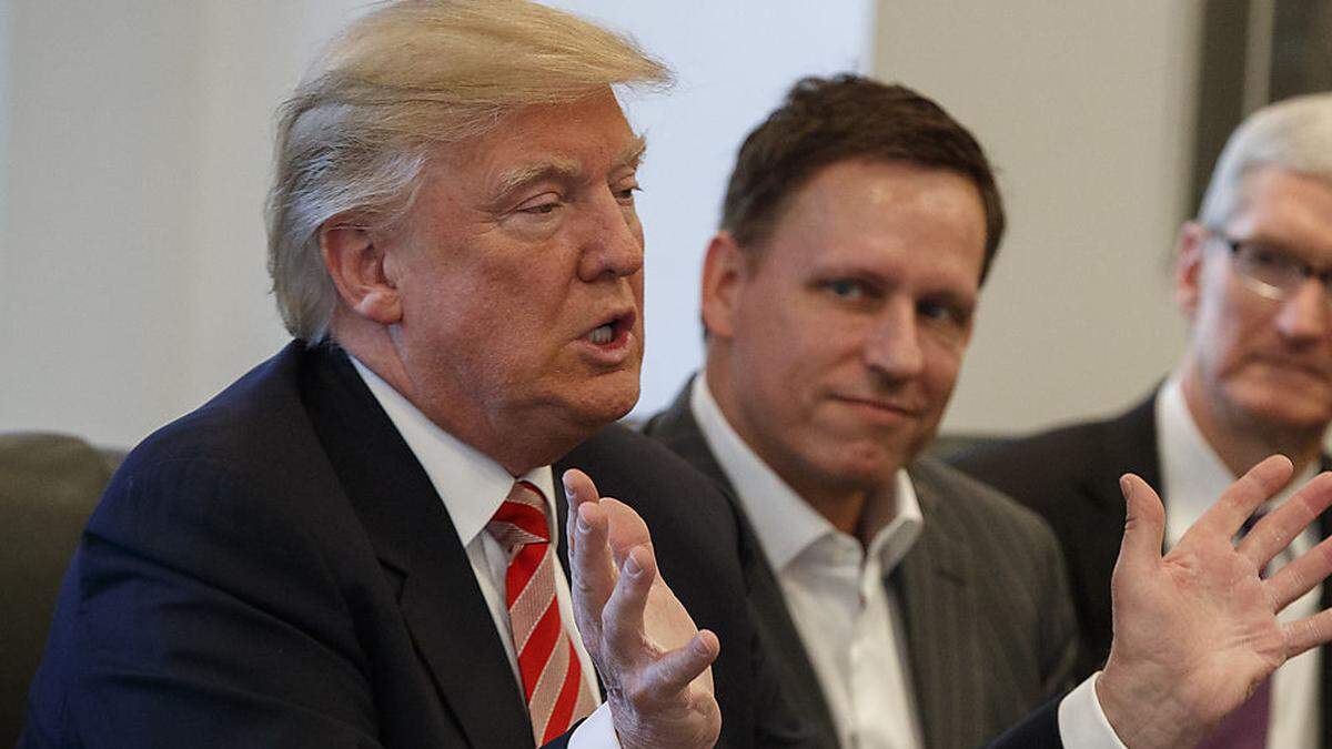 Donald Trump, Peter Thiel