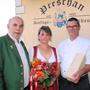 Manfred Prettenthaler (WKO) gratulierte Claudia und Jürgen Schmitz