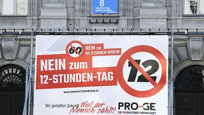 Der ÖGB startet heute ab 9 Uhr einen zwölfstündigen Aktionstag