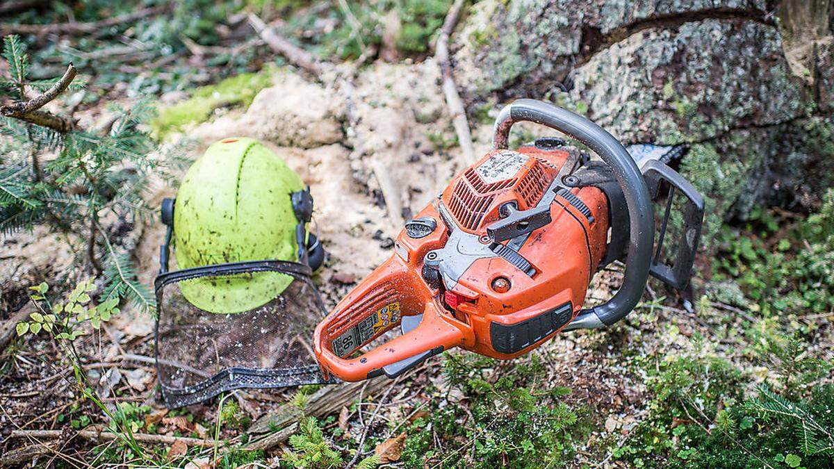 Tödlicher Unfall bei Waldarbeiten