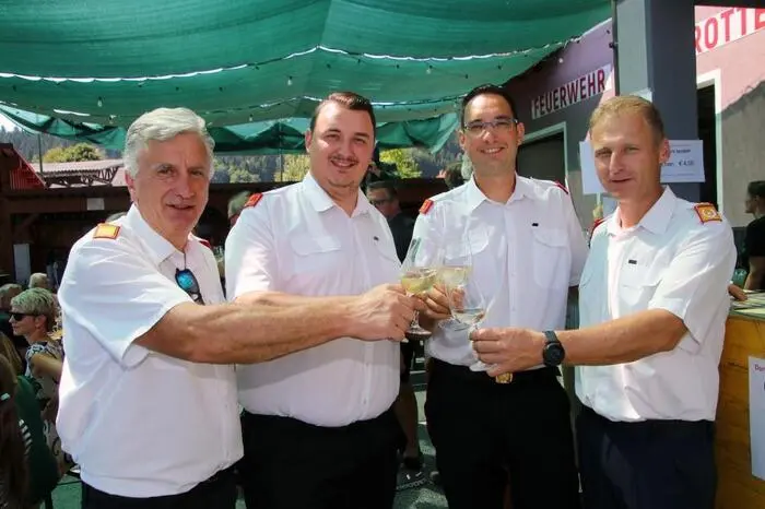 Die Freiwillige Feuerwehr Krottendorf unter HBI Gernot Marhold und OBI Lukas Schlager lud zum traditionellen Dorffest.