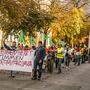 Kurden demonstrierten Samstagnachmittag in Klagenfurt für Frieden in Rojava