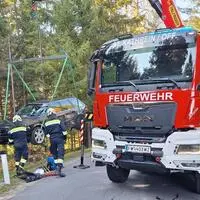 Verkehrsunfall auf der Teichalm am 7. Oktober