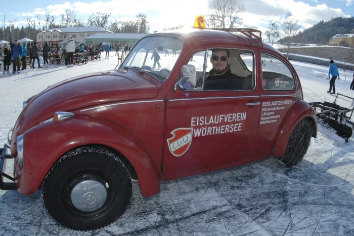 Christian Bürger, der Herr über das Eis