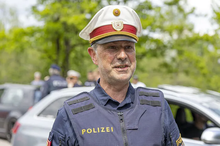 Oberst Hans-Peter Mailänder, stellvertretender Leiter der Verkehrsabteilung
