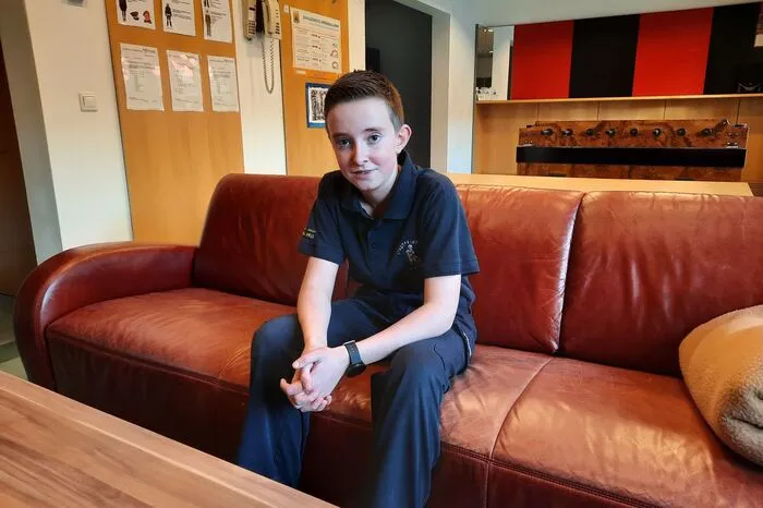 Philipp Winter ist zwölf Jahre alt und schon seit mehr als zwei Jahren bei der Feuerwehrjugend.