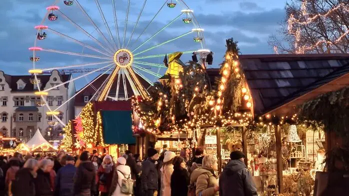Ein Weihnachtsmarkt war Ziel des geplanten Angriffs des Irakers