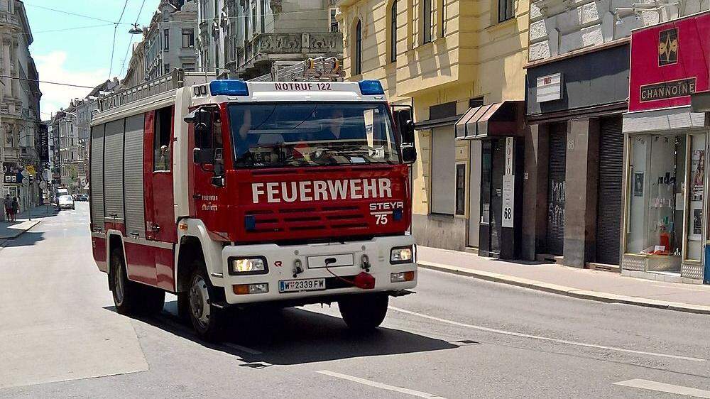 In Wien-Donaustadt musste die Feuerwehr zu einem Zimmerbrand ausrücken.