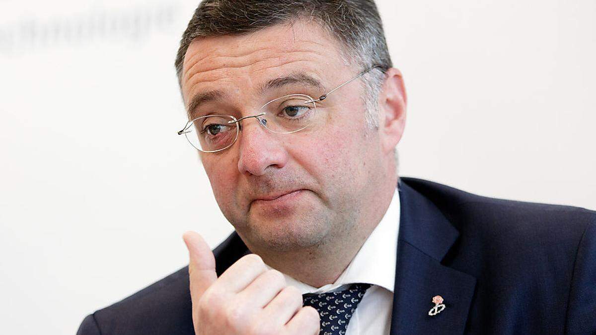 Verkehrsminister Jörg Leichtfried