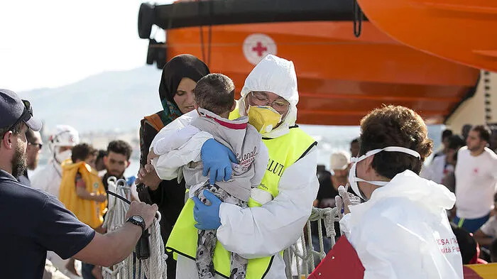 Rettungseinsätze vor der Küste von Italien gibt es nahezu täglich