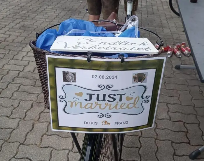 Just married