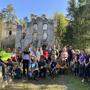 Bei der Burgruine Waxenegg wurde eine „Lost Places“-Tour gestartet