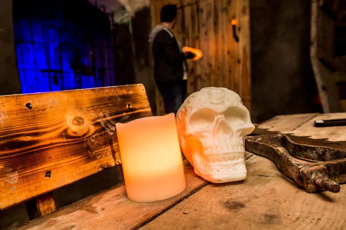 ...es handelt sich dabei um eine Art "Escape Room" im Mittelalterstil. 