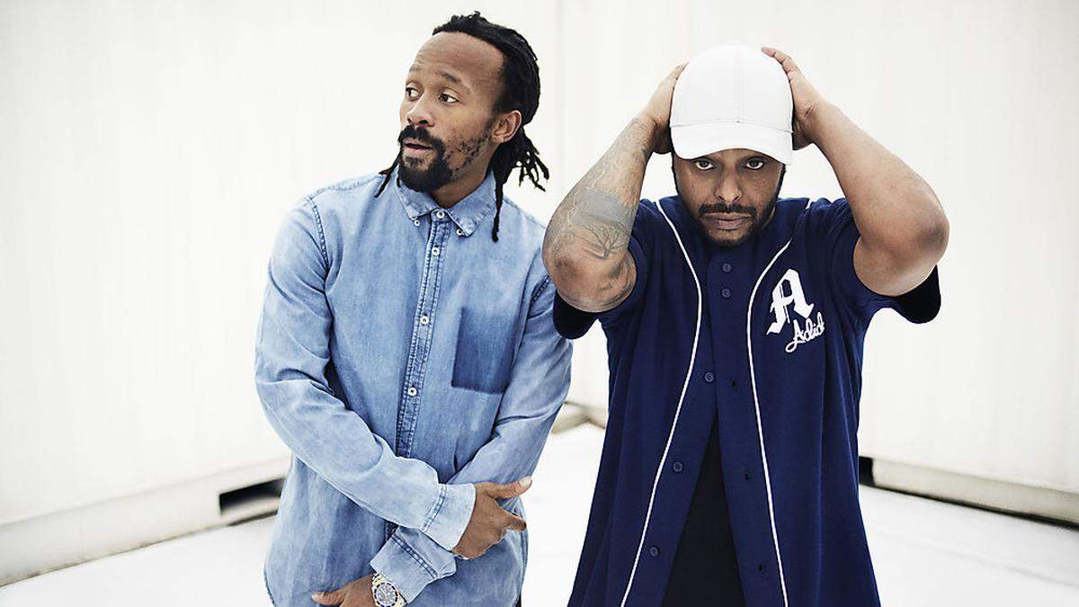 Mit dabei: das norwegische Duo Madcon