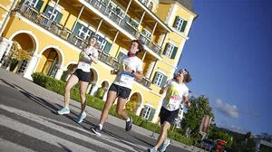Beim Schlosshotel Velden fällt der Startschuss