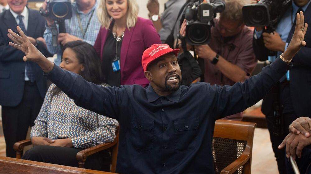 Verwirrter Wahlkämpfer: Kanye West